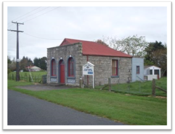 Title: Vintage Car Club Building